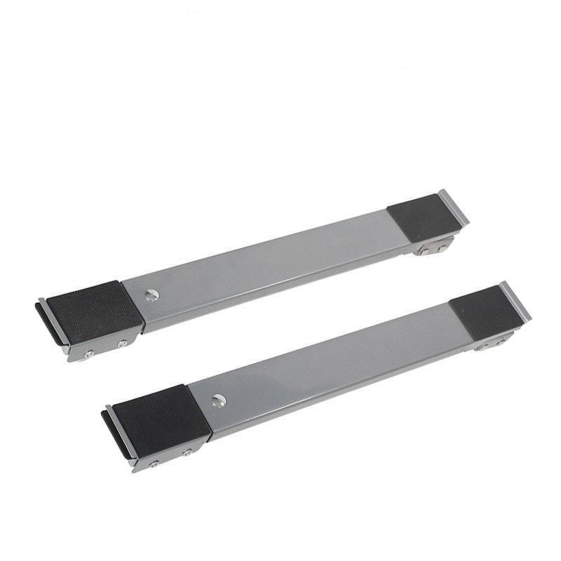 2PCS Refrigerator Mobile Base Universal Washing Machine Stand Adjustable Length Roller Stand Labor-Saving Furniture Moving Base