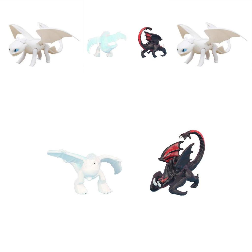 Dreamworks Dragons Figure Collection Mini Toothless Set For Kids And Dragon Trainers Aged 4 And Up