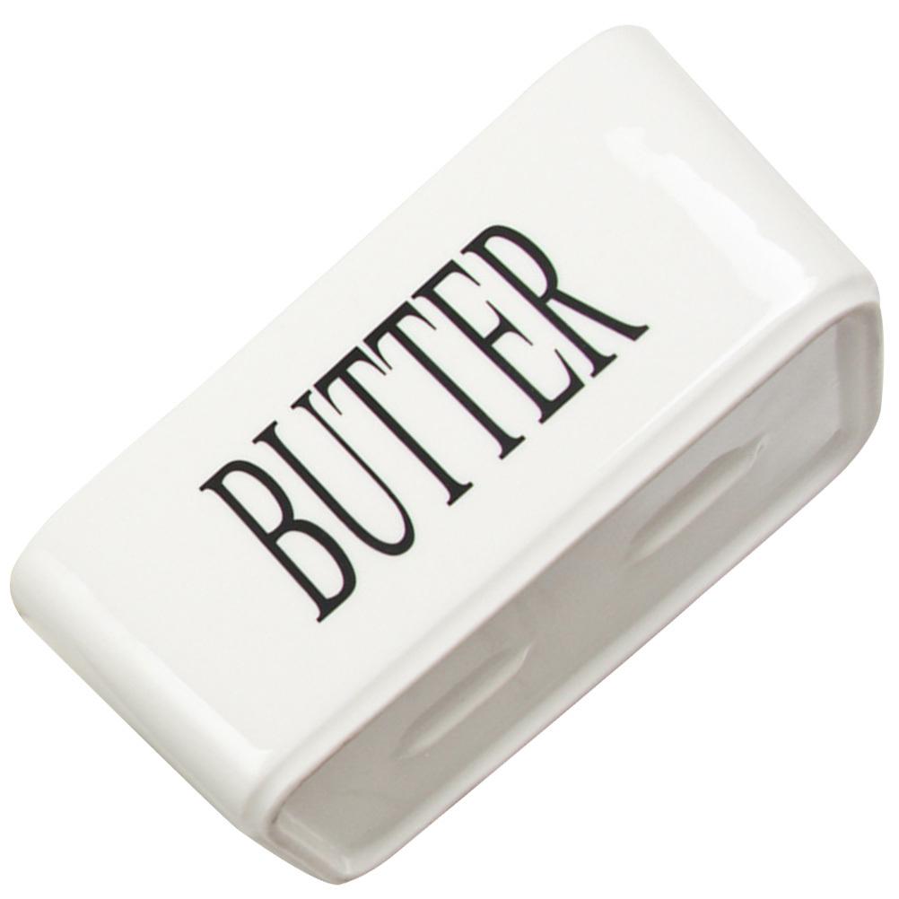 Butter Keeper Dish Rectangle Ceramic Material Safe Elegant Multi Purpose Kitchen Use Hand Butter Churner