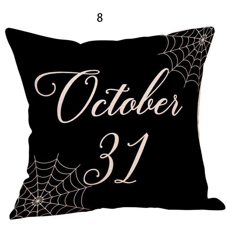 Luxurious Halloween Pillow Cover Fall Decor Pillow Case For Sofa And Waist Cushion