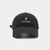 Korean-Style Embroidered Baseball Cap for Women - Wide Brim, Face-Slimming, Plus Size, Deep Sunshade Duckbill Hat