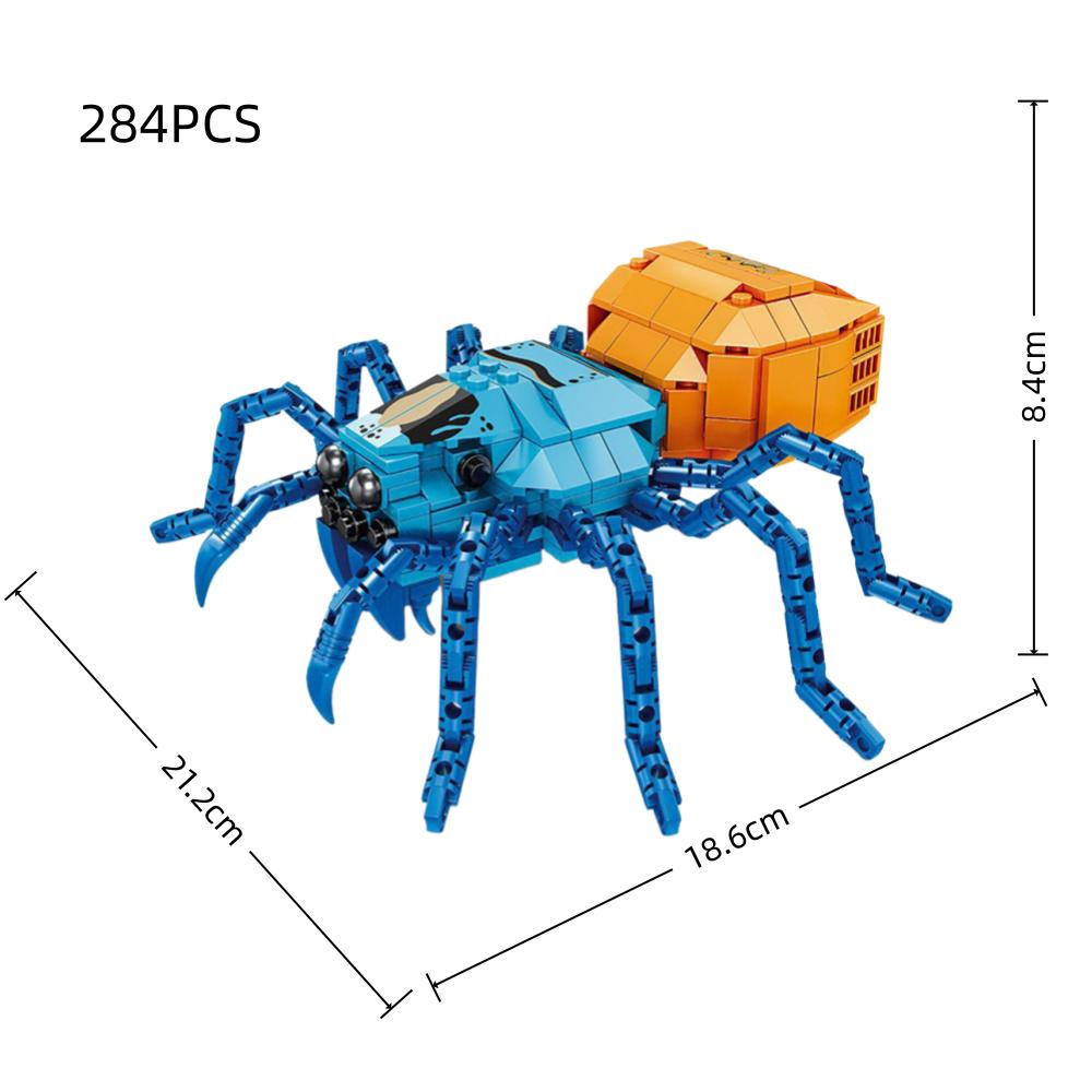 

KNEW BUILT Модель-конструктор Павук Скорпіон Багатоніжка Трилобіт Комаха - Жахлива Розіграшна Іграшка, Головоломка-конструктор Подарунок для Дитини with box