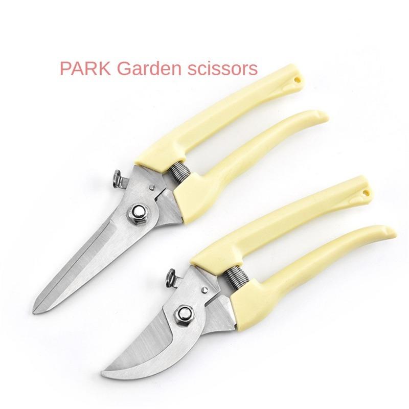 Stainless Steel Garden Pruning Shears Garden Scissors Hand Tools Fruit Cutting Gardening Tools Outdoor Gardening Landscape Tools