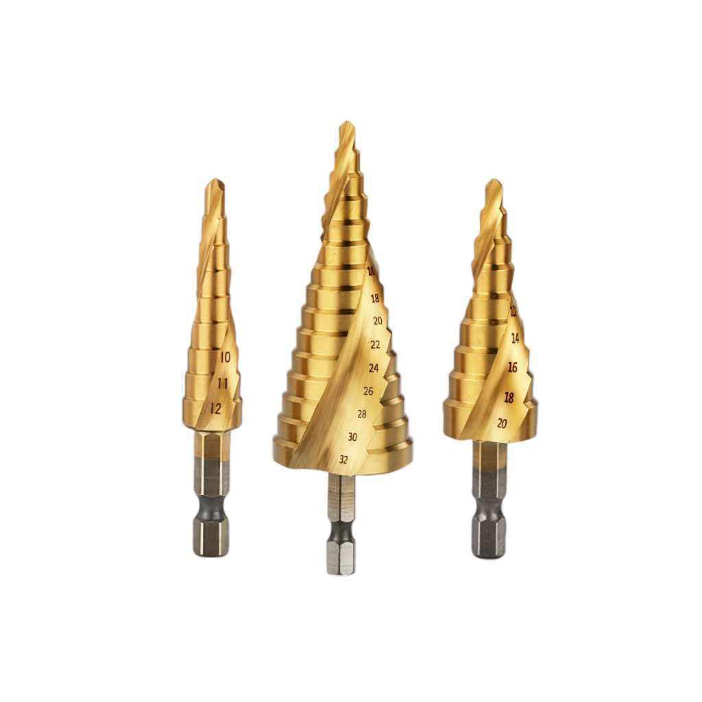 Top-Selling Hex Shank High-Strength Step Drill for Easy Hole Enlargement in Various Materials