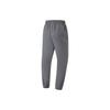 Li-Ning Quick-Dry Cool Sun Protection Anti-Ultraviolet Logo Print Cuffed Mid-Waist Knitted Long Pants Men Pants Iron-Gray AKLU833-1