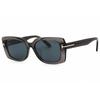 Tom Ford SmoKe Square Ladies Sunglasses Ft1170 K 20a 54