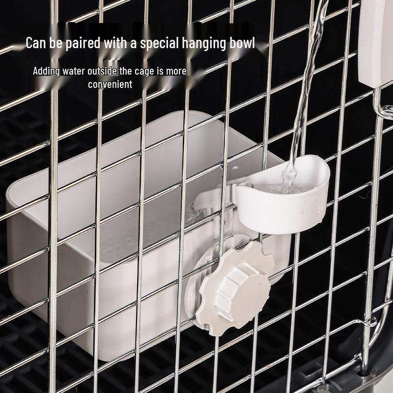 Pet Airline Carrier: Breathable, Convenient Cat & Dog Trolley Box