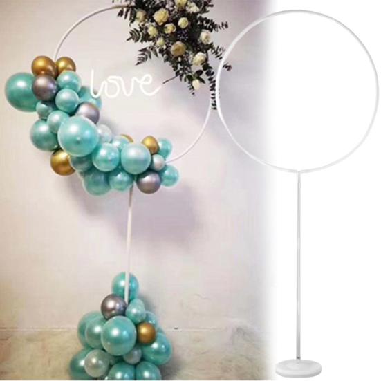 Stovas daugkartinio naudojimo reguliuojami stulpai plastikas vestuvės gimtadienis balionų stovas vakarėliui