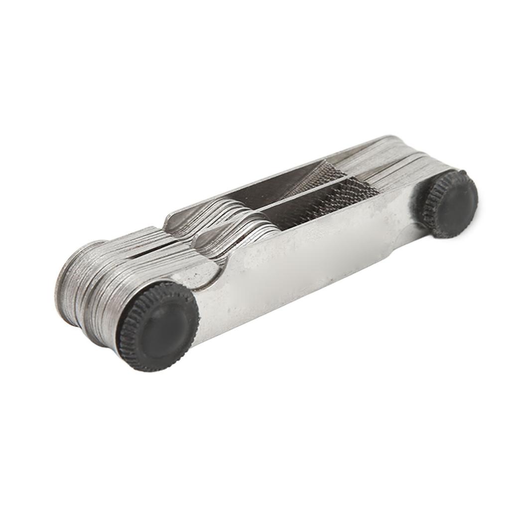 Guitar Thread Gauge Metal Metric Imperial 55 60 Degree Screw Pitch Measuring Tool