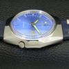 VINTAGE SEIKO AUTOMATIC JAPAN 7009A MENS SKY BLUE COLOR DIAL WATCH a701337-5 R206a-a701337