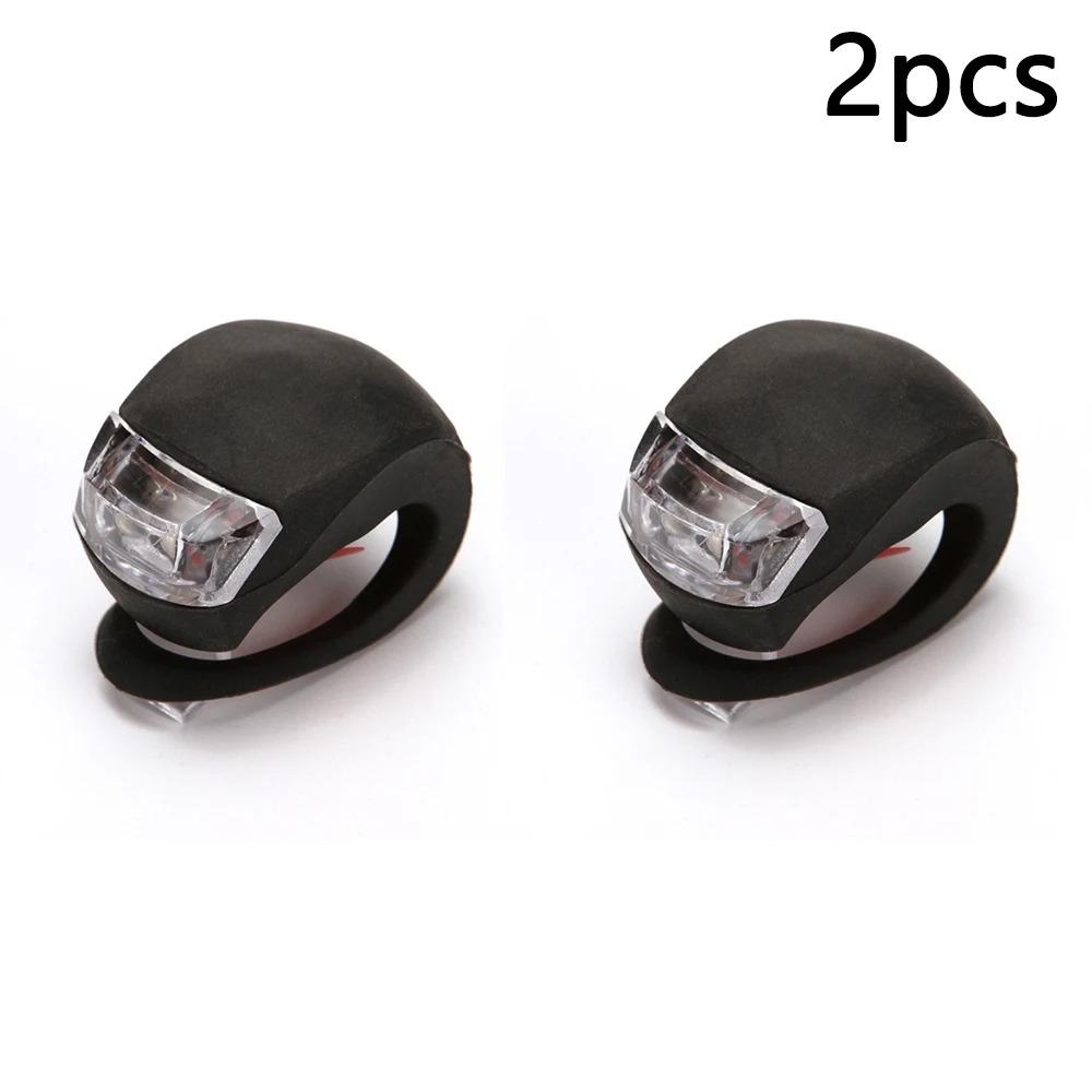 Sykkellykter Bærbare Froskelykter Nattkjøring Varsel LED Fargerike Lys Landevei Terrengsykler Baklykter Sykkeltilbehør