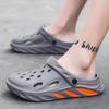Hole shoes men's summer non-slip and wear-resistant outer wear bag head drag soft bottom beach sandals