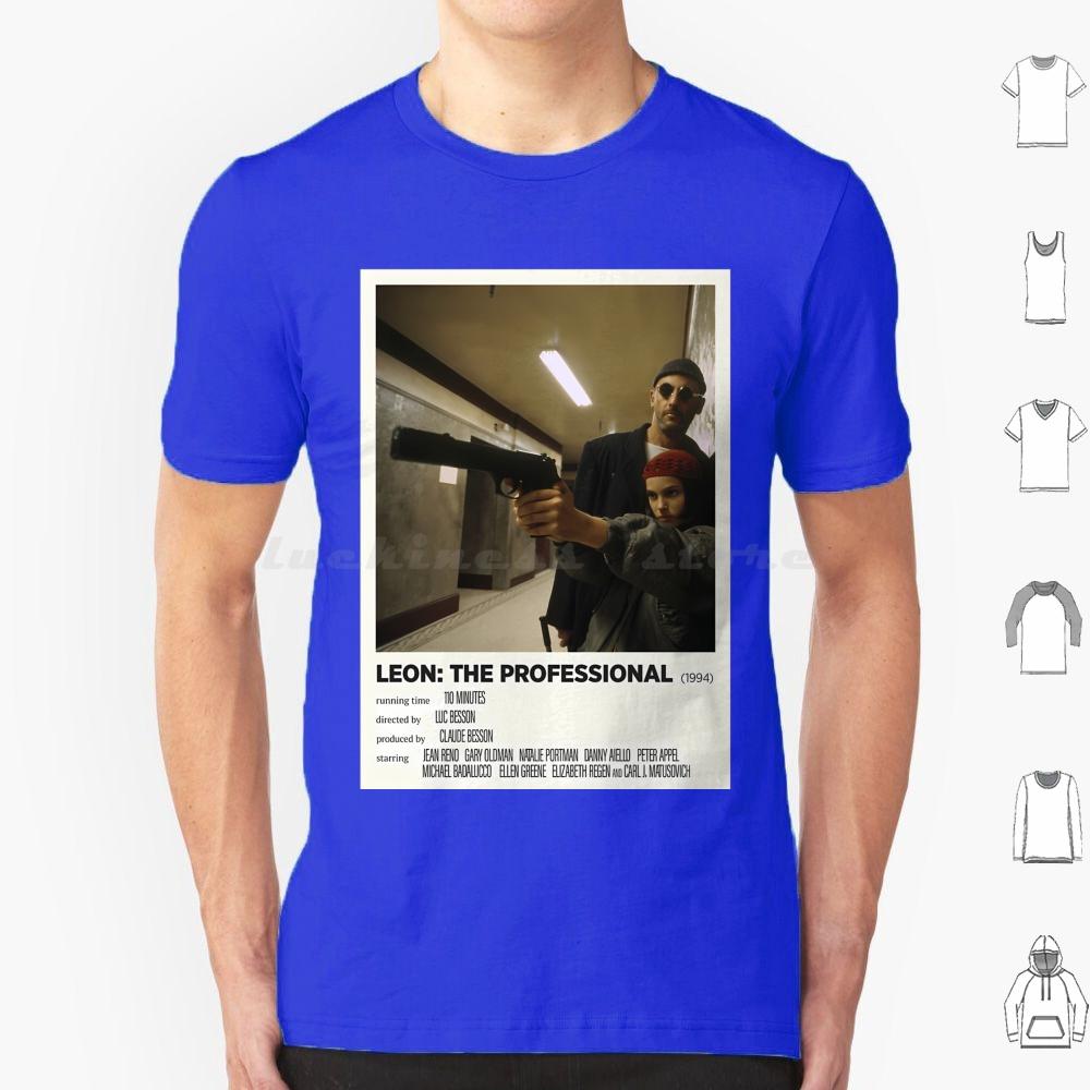 Leon The Professional 1994 Alternative Film T Shirt 6xl Cotton Cool Tee Leon Leon The Professional Movie The Professional S