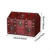 Box Wood Vintage Design Jewelry Storage Keepsakes