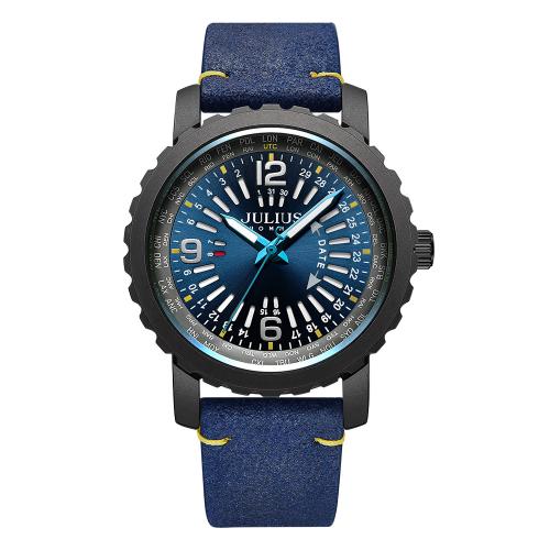 

[JULIUS] JULIUS Men s Multi Leather Watch JAH-111 D