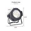 DMX Aluminiumlegierung LED Par COB 200W Warm Kaltweiß Beleuchtung DMX512 Bühnenlicht Konzert DJ Heimunterhaltung Atmosphäre