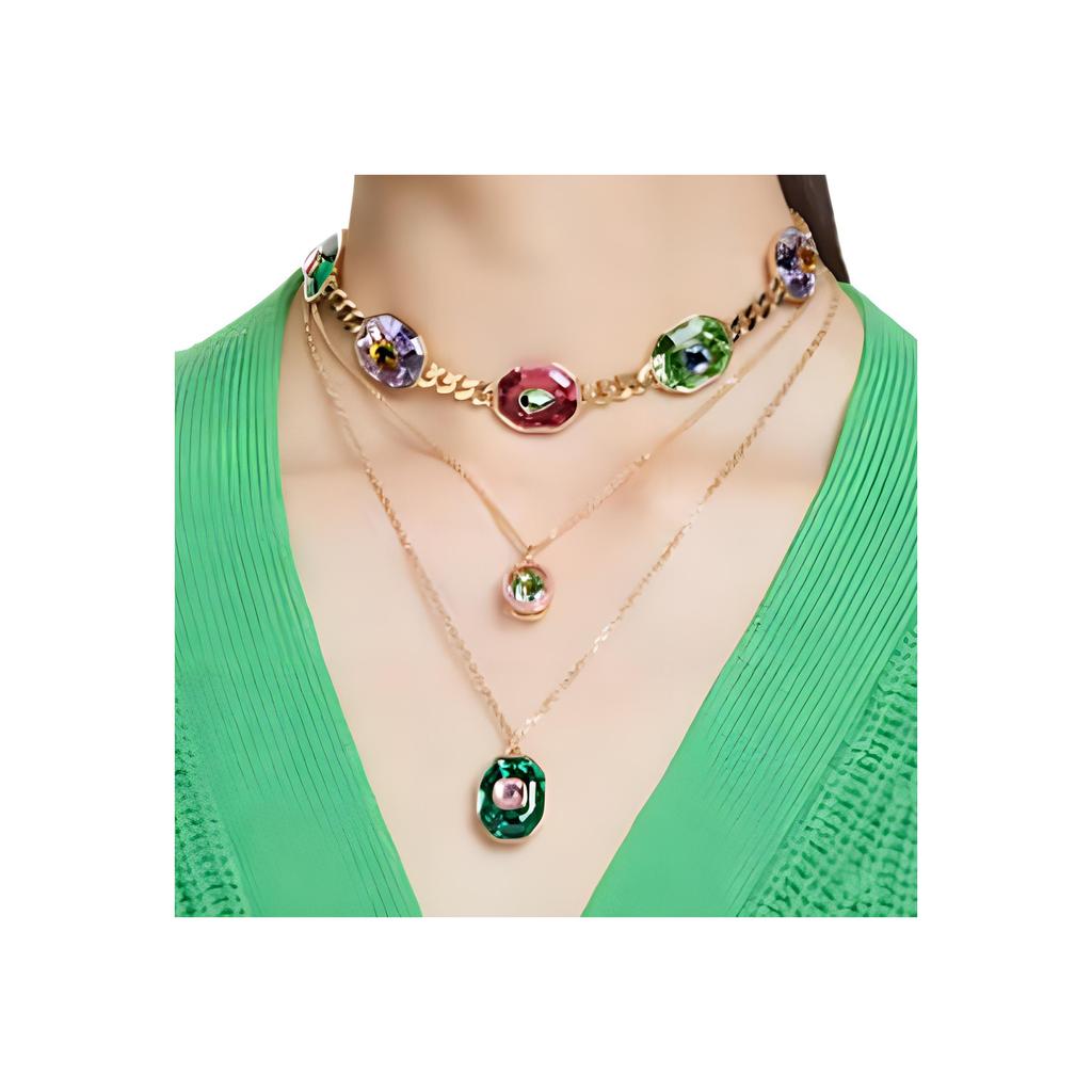 Swarovski Exquisite Pendant Women jewelry Gold 5648446