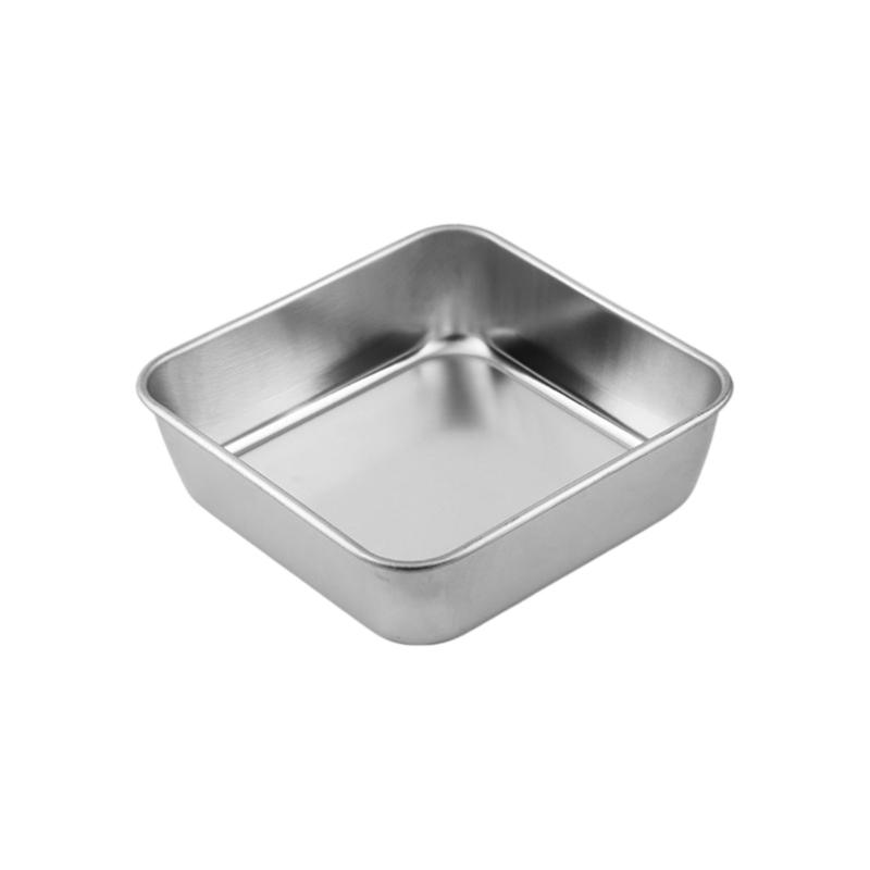 

Professional Stainless Steel Cake Pan Practical And Convenient Easy Cleaning Baking Pants for Healthy Baking S