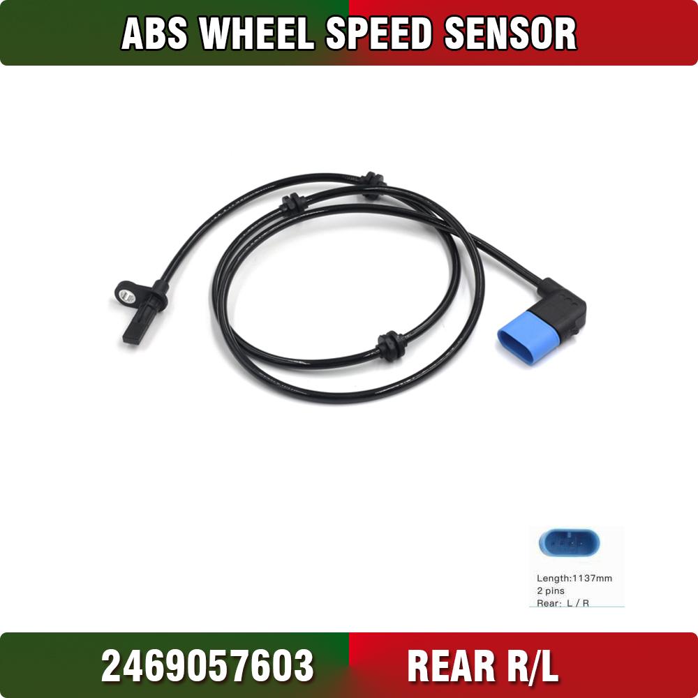 Car Accessories REAR ABS Wheel Speed Sensor For MERCEDES BENZ A W176 B W246 CLA C117 GLA X156 INFINITI QX30 2469057603