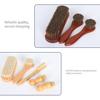 Shoe Brush Ergonomic Handle Shoe Cleaning Brushes Leather Shoe Maintenance