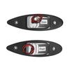 ZMFJH Green+Red LED Boat Side Light Waterproof Navigation Light Corrosion Resistant Signal Sailing Lamp For Marine Boat Yacht