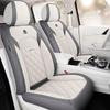 Universal All-Season Cotton Linen Car Seat Cushion - Full Coverage, New Style