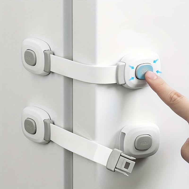 Multi Functional Children's Drawer Safety Lock, Kitchen Cabinet Door Lock, Refrigerator Baby Protection Lock, Anti Pinch Handle Buckle