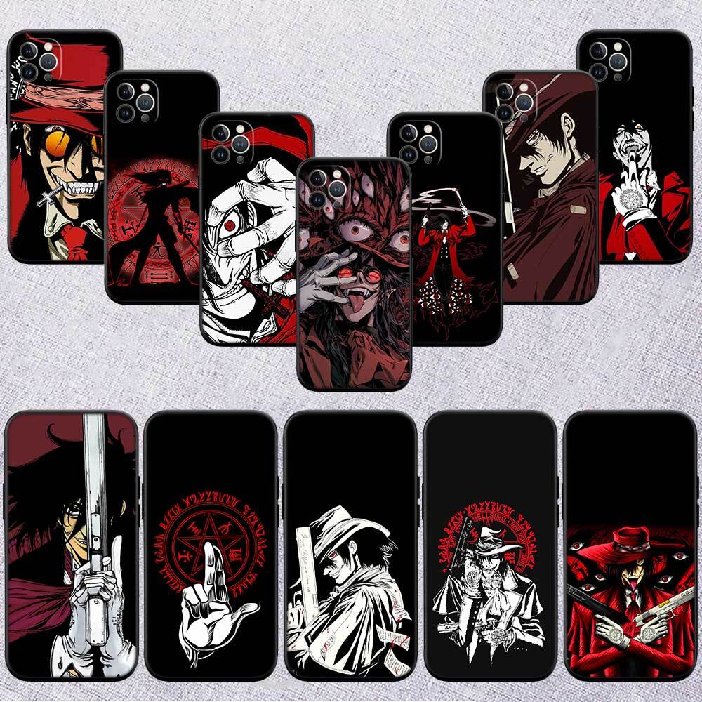 H-Hellsing Case for Samsung Note 20 10 S25 Plus Ultra Lite FE M20 M21 M30 M31 M51 A11 A26 A51 A52 A53 A56 A70 A71 A72 A73