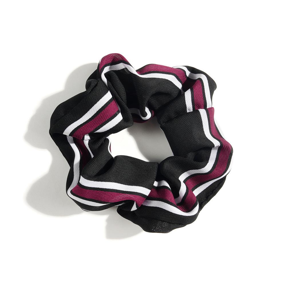 Leopard Print Hair Band Bohemian Large Intestine Band Small Fresh Commuter Rubber Band Flower Print Head Band Head Rope