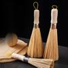 Natural Bamboo Brush Pot Brush Pot Brush Bamboo Long Handle Pot Brush Kitchen Brush Pot Brush Bowl Household Cleaning Brush Bamboo Broom
