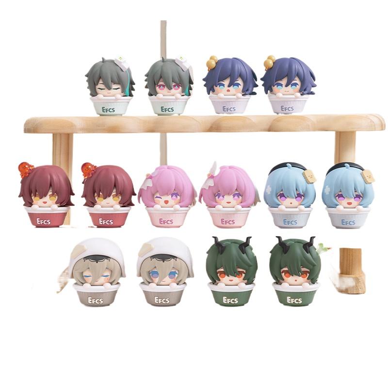 Genuine MiHoYo Honkai Star Rail Instant Noodle Series Stackable Blind Bag Trendy Collectibles Anime Gifts Toy