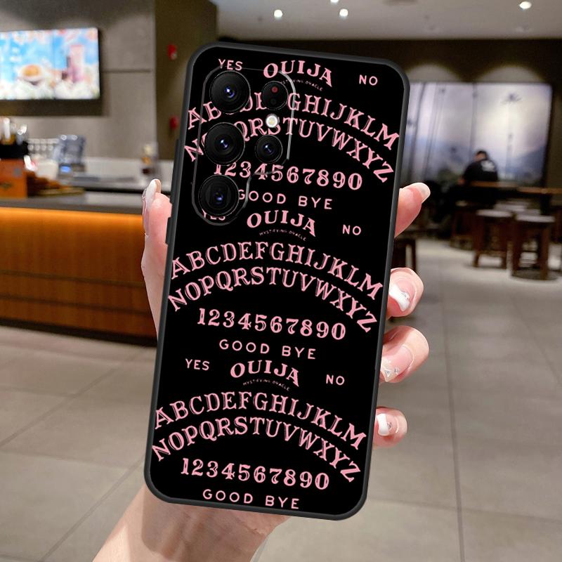 Ouija Board Phone Case For Samsung Galaxy S25 S24 S22 S21 Ultra S23 FE S9 S10 S20 Plus S25 FE Soft Cover