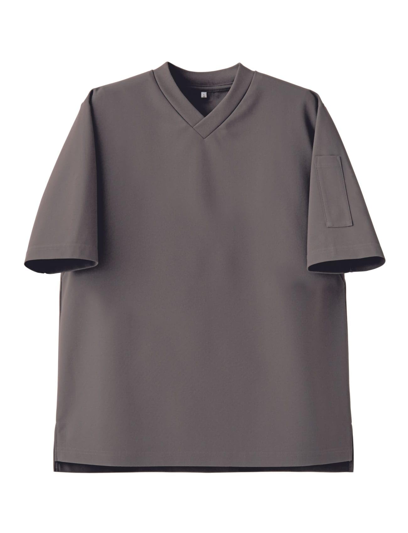 

Seven Uniform CU1964-6 Taupe 3L V-Neck Short Sleeve T-Shirt