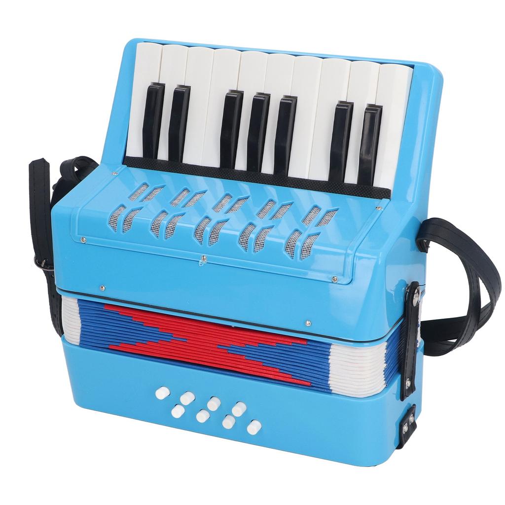 Kids Accordion Instrument 17 Keys 8 Bass Musical Instrument Educational Toy for Kids Children