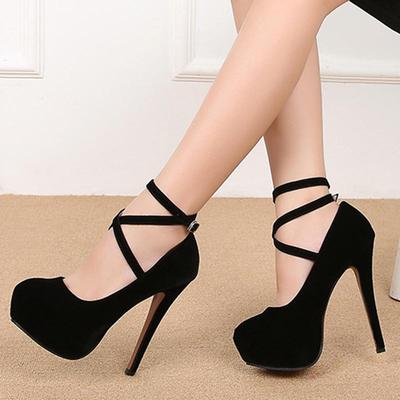 Women Striptease High Heel Shoes On Platform Casual Blue Black Red Stilettos Dance Evening Party Pumps