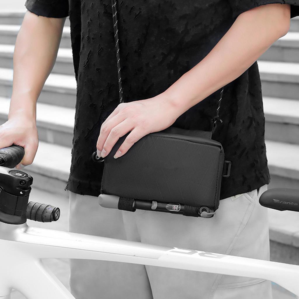 Nylon Bicycle Bag Waterproof Mountain Bike Saddle Storage Seat Rear Tool Pouch Outdoor Cycling Bikes Frame Bag