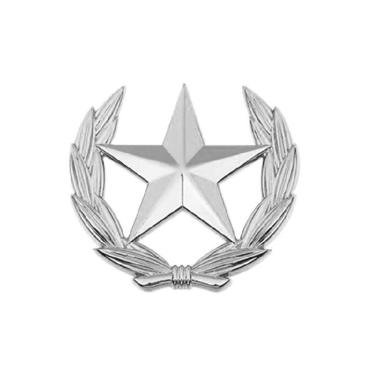 Artistic Harvest Symbol Brooch Metal Star Wheat Emblem Stylish Decoration Wheat Star Brooch Pin For Apparel And Bags S