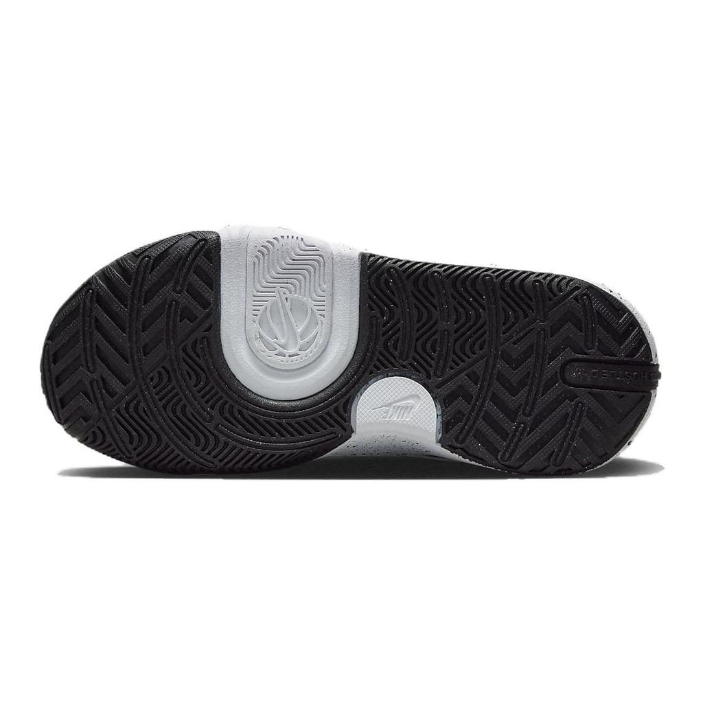 Nike Team Hustle D11 PS White Black Kids Sneakers DV8994-100