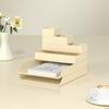 PET Makeup Storage Box Drawer Storage Divided Organizing Box New Drawer Storage Box  Lipstick