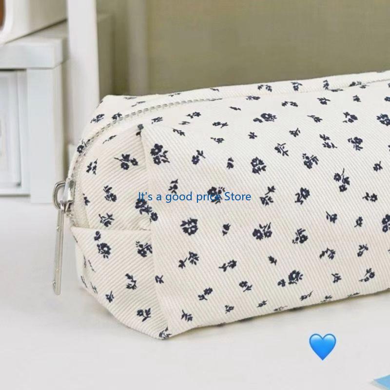 Schleifen Stiftemäppchen Make-up Tasche Ästhetische Stiftetasche Stiftemäppchen Große Kapazität Stifttasche Praktische Stifteorganisatoren Stift