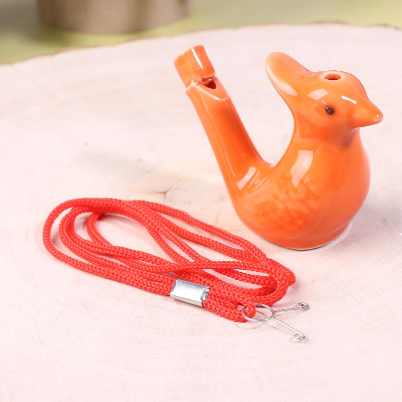 1/5Pcs Bird Whistle Water Musical Ceramic Set Colorful Animal Shape Early Learning Bath Noise Maker Party Favor