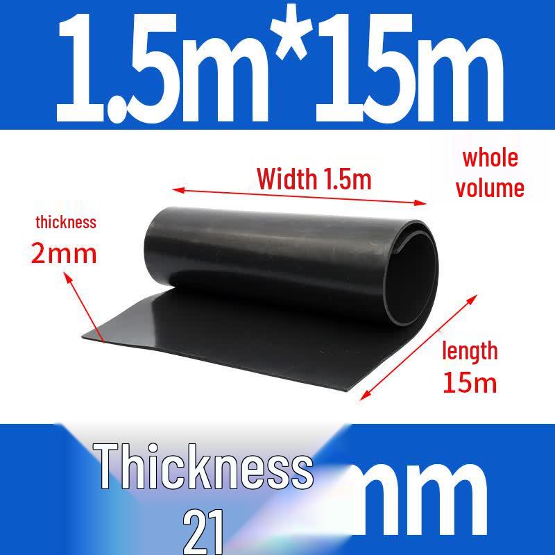 Langsaizebo Black Rubber Insulating Mat