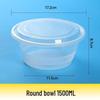 Yipan Disposable Thickened PP Round Food Containers