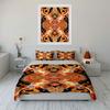 Radiant Mandala-inspired Swirls. Bedding Sets Duvet Cover Sets Duvet Covers Pillowcases(1 * Duvet Cover 2 * Pillowcases Without Duvet Insert)
