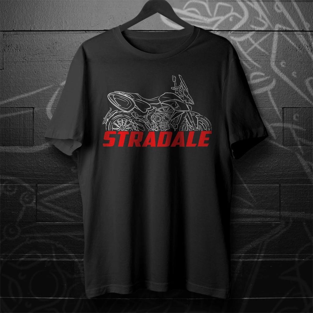 Pour les fans de MV Agusta Stradale 800 2015-2017 - T-shirt Moto