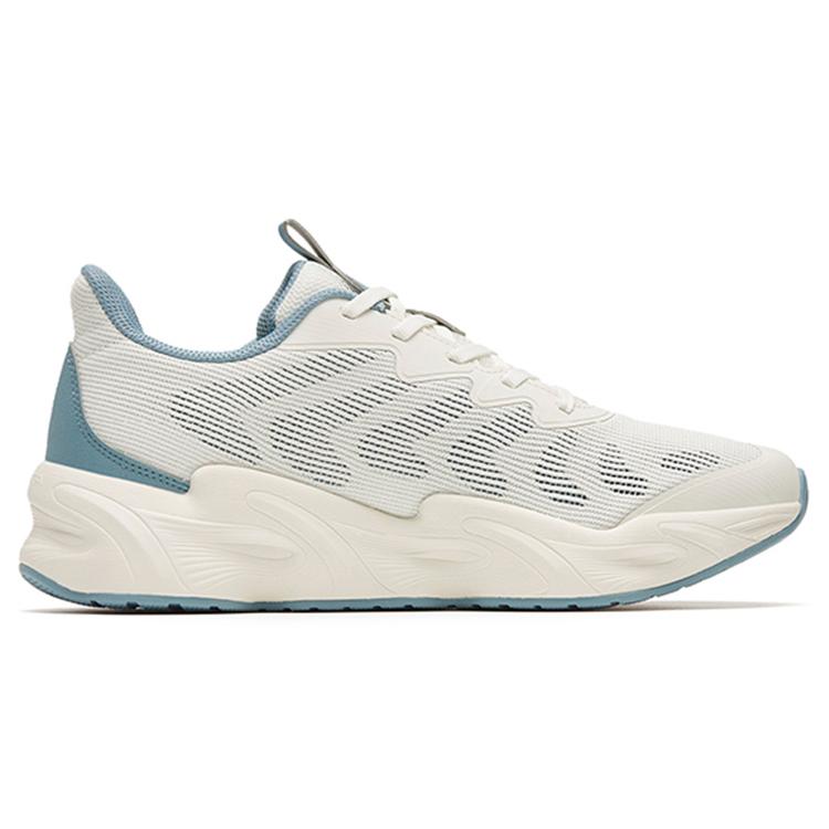 New Anta Unstoppable Breathable And Wear resistant Low Top Running Shoes Men's White Gray 112245523-4