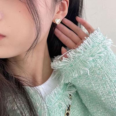 Love Earrings  Shell Earrings  Earrings  Special Design  High-end Light Luxury Earrings for Women  Niche