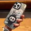 Applicable To Apple 15 Mobile Phone Case Labub IPhone14promax Cute 13 Pro Colored Silver Case 12 Huawei P70
