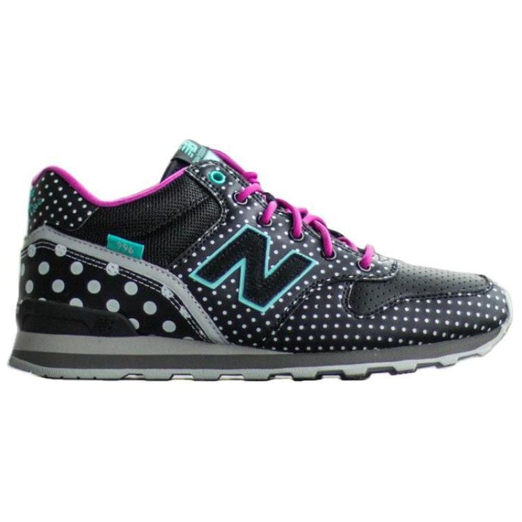 New Balance 996 Low Top Black Women's WH996BFK