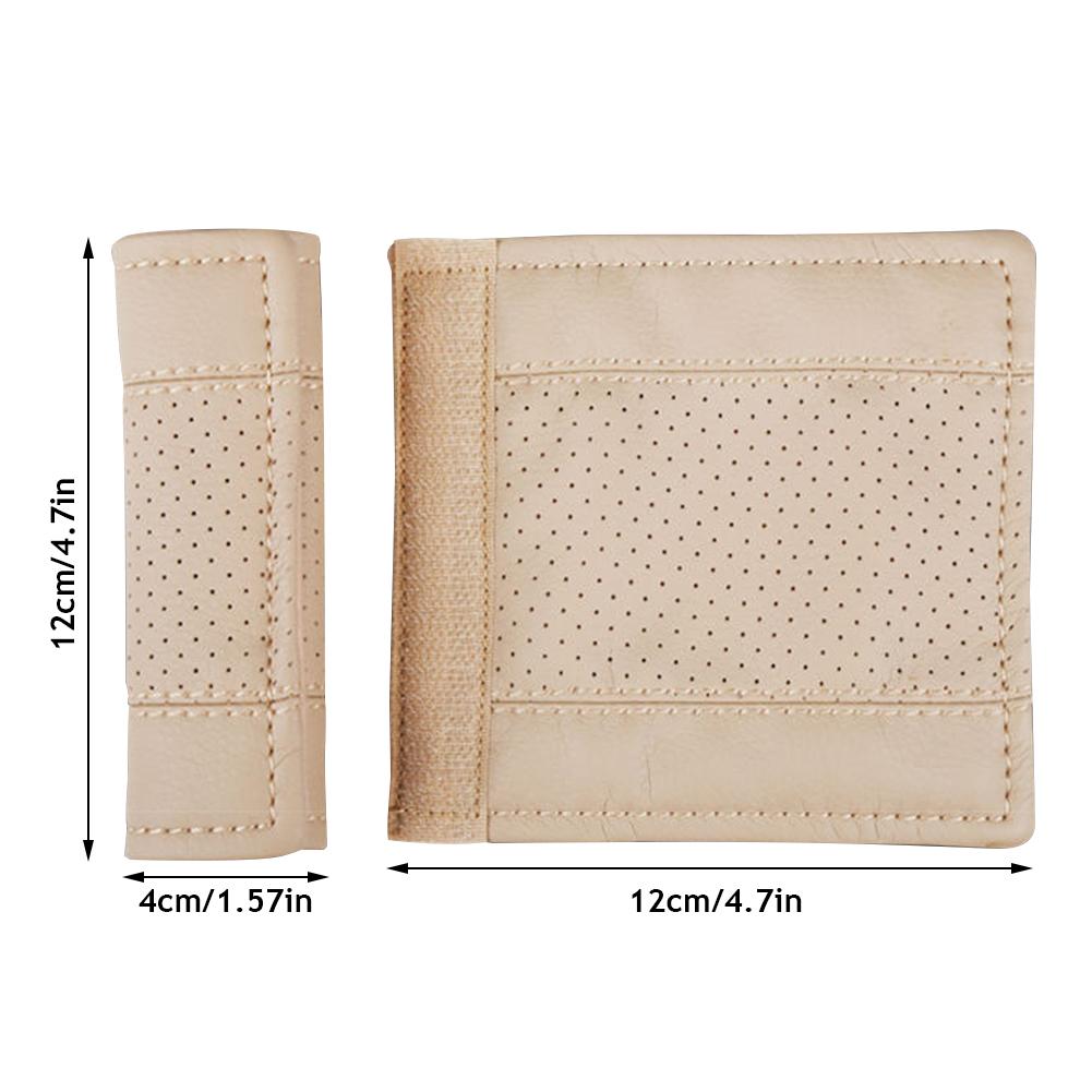 1pcs Car Interior Handle Protector Covers Inner Door Armrest Panel Pull Trim Beige Black Auto Left Right Door Roof Covers Plush
